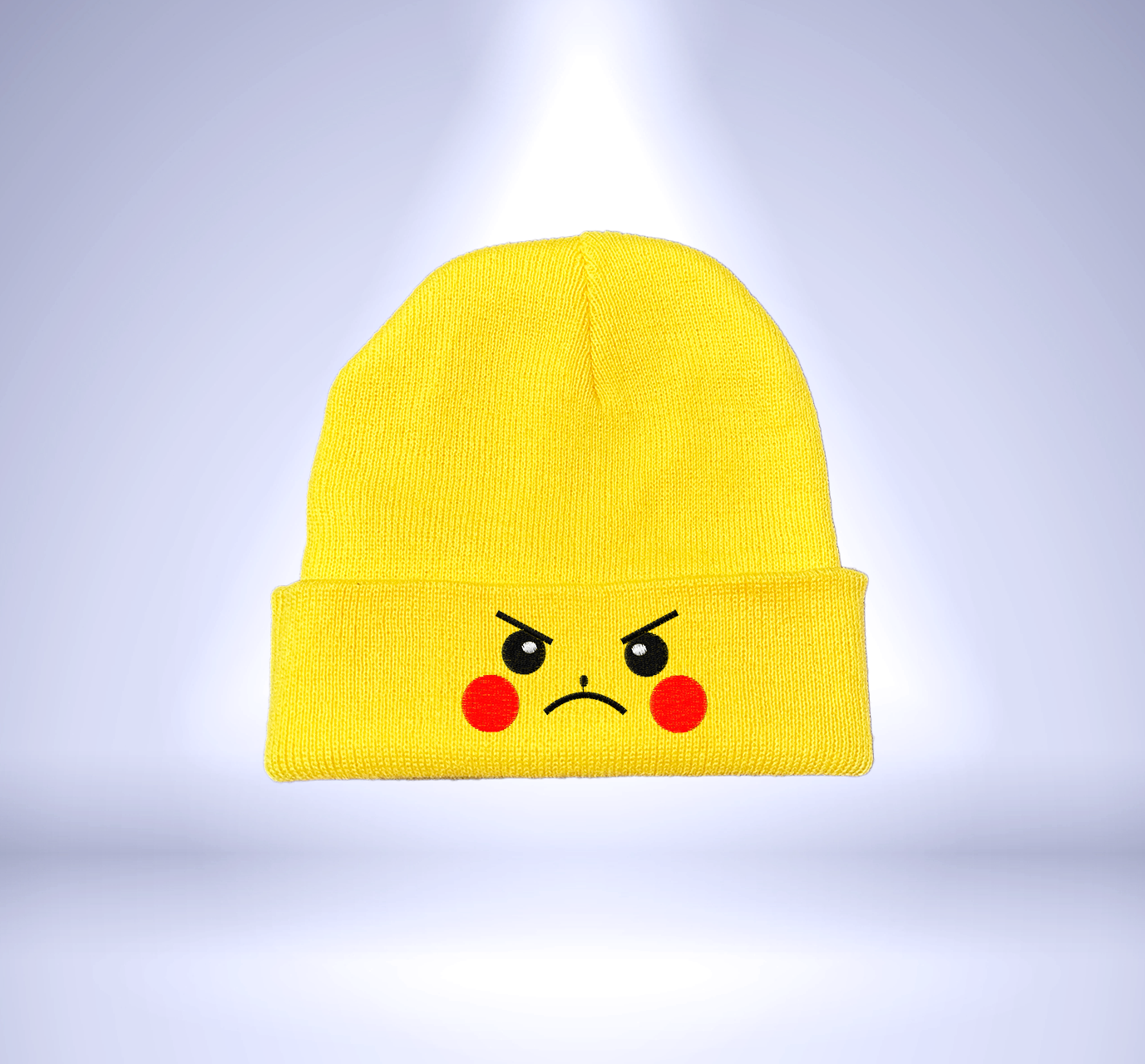 PIKACHU FELIZ/ENOJADO - Gorro Bordado