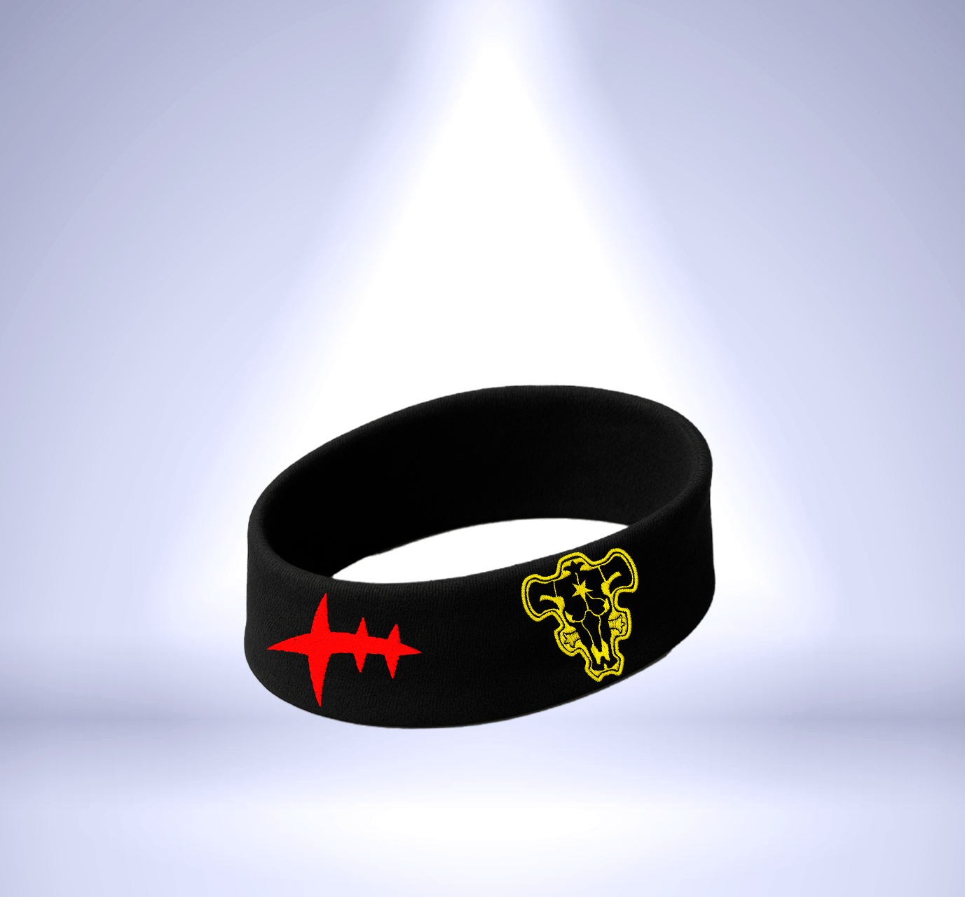Headband Bordado – Asta (Black Clover)