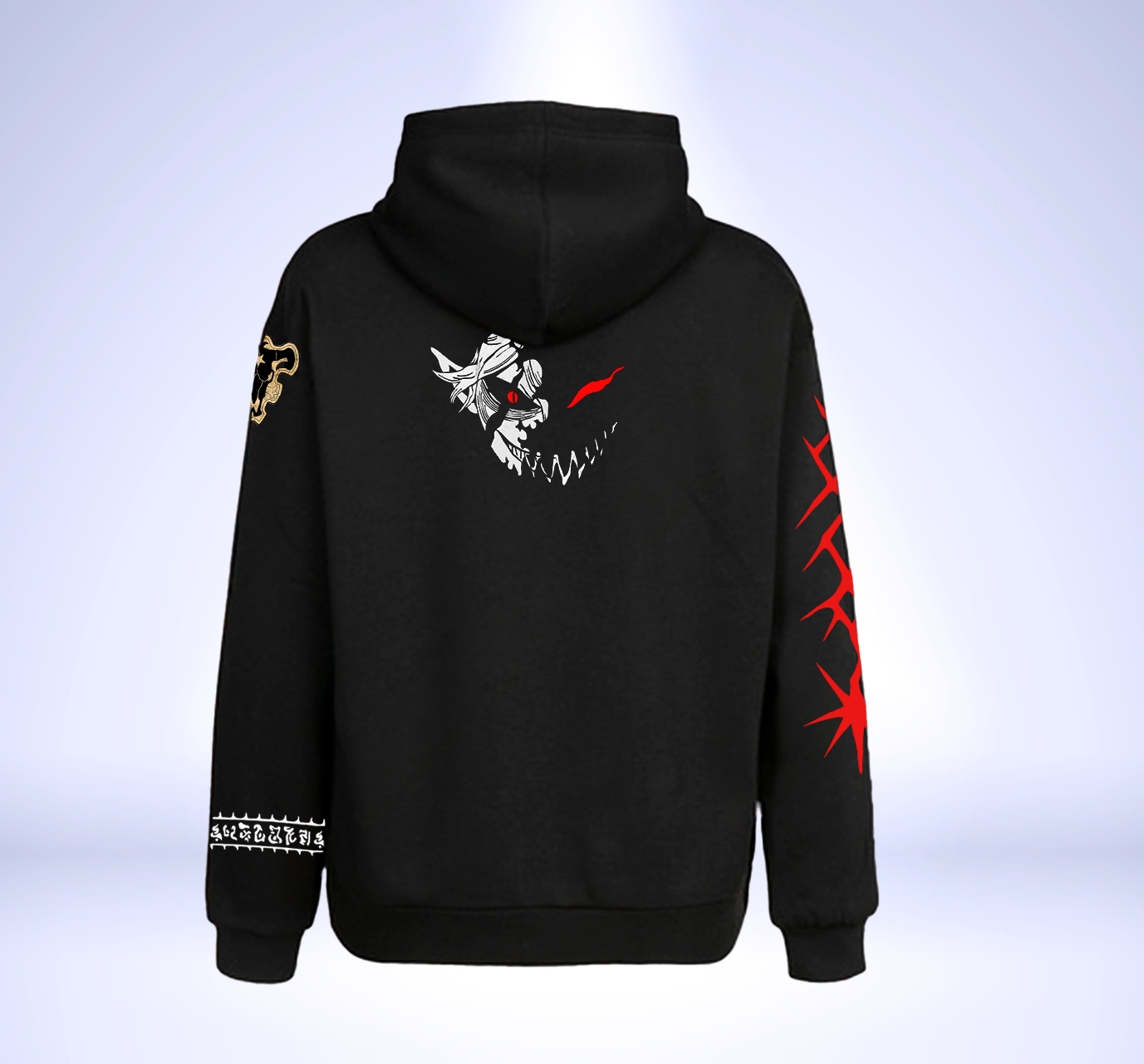 BLACK CLOVER POLERON CON GORRO
