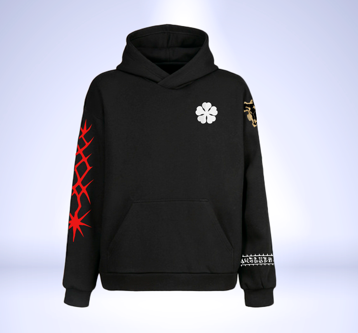 BLACK CLOVER POLERON CON GORRO