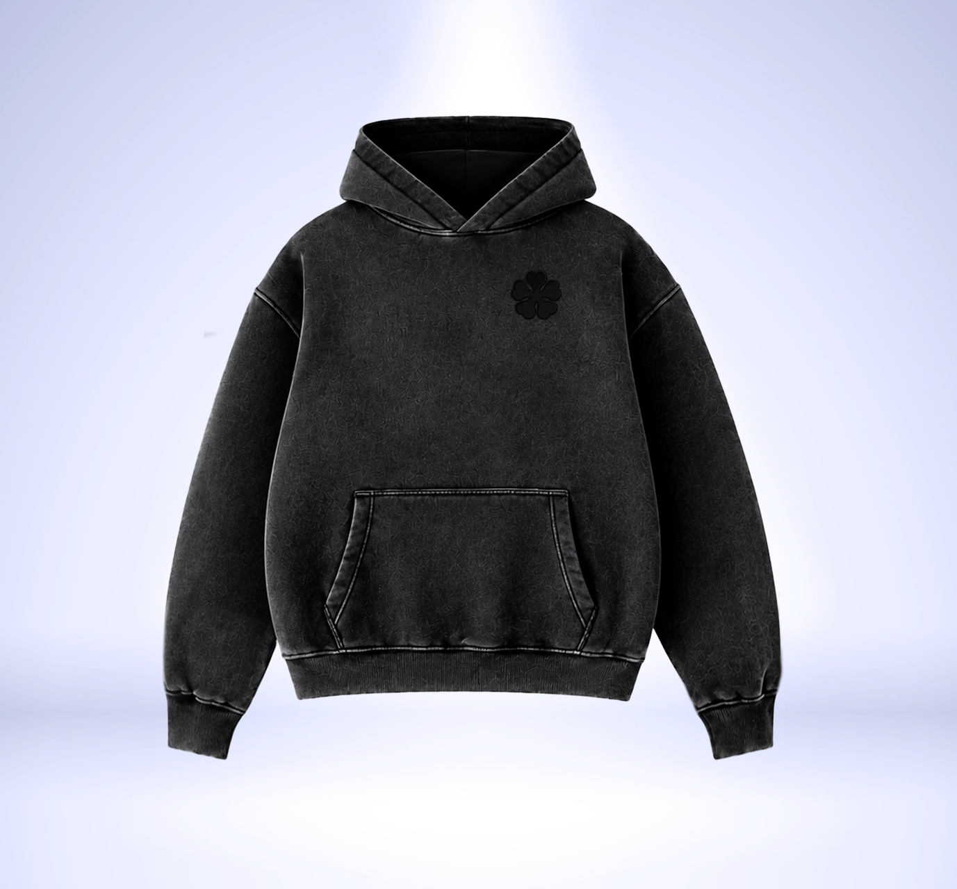 Black Clover BoxyFit Acid Wash