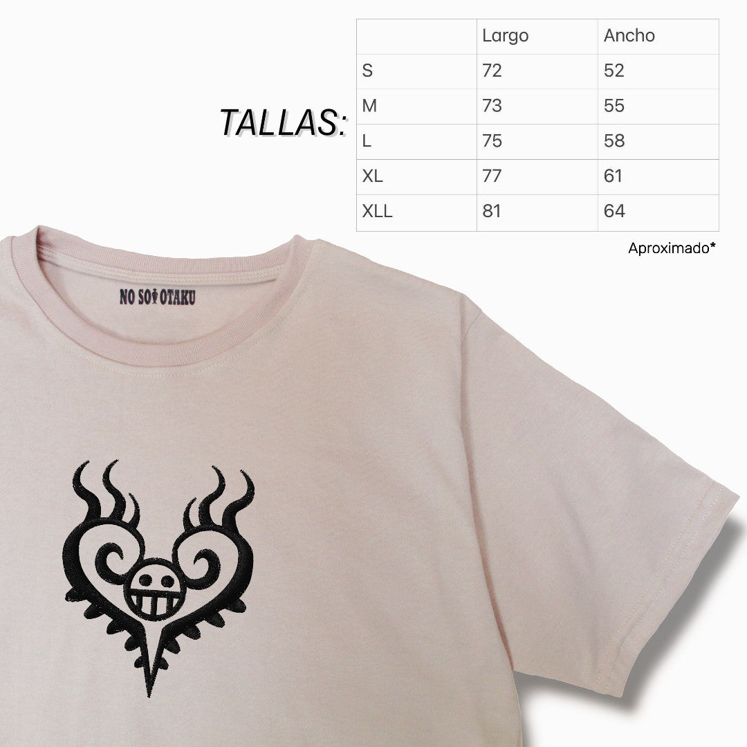 TRAFALGAR LAW POLERA