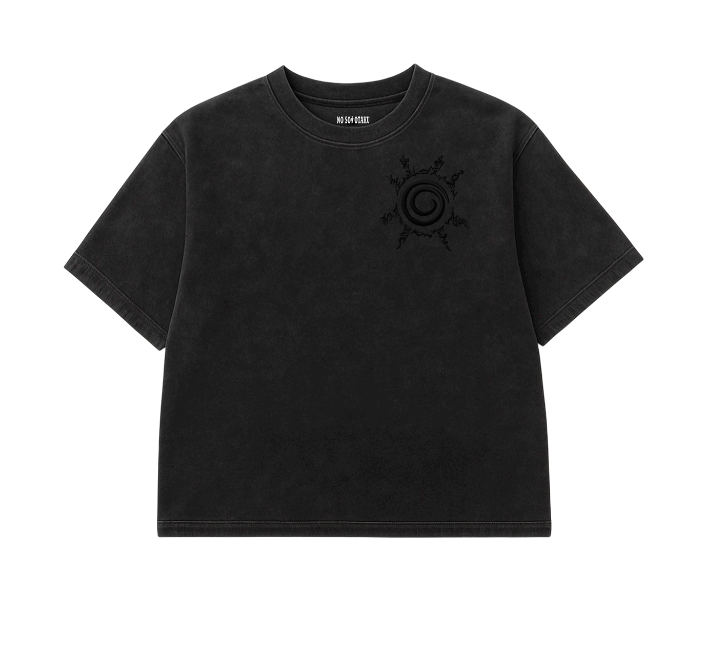 SELLO NARUTO – POLERA BOXY FIT ACID WASH